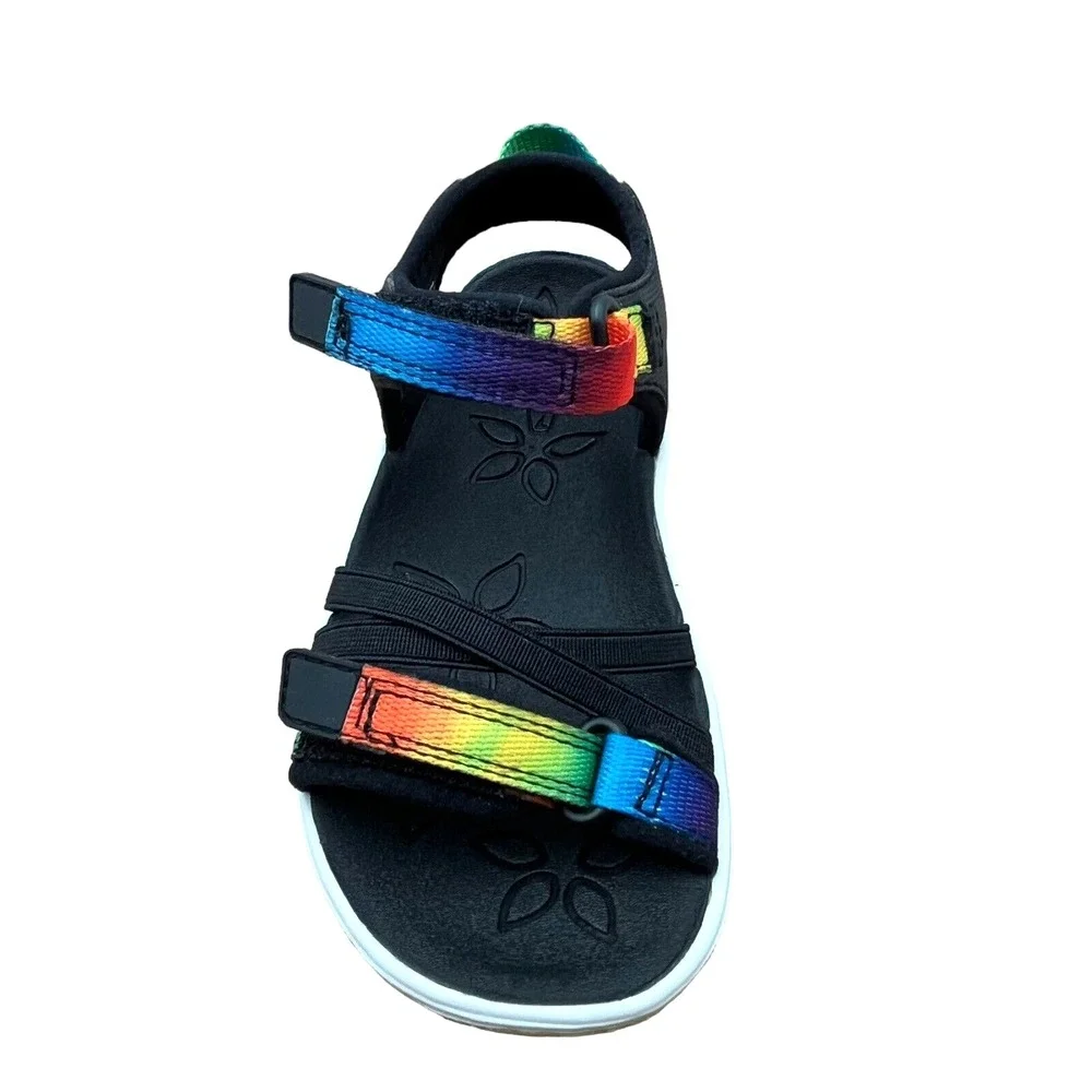 Keen Toddler Girls Outdoor Sandals Size 8 Black-Multi Adjustable Water‎ Friendly